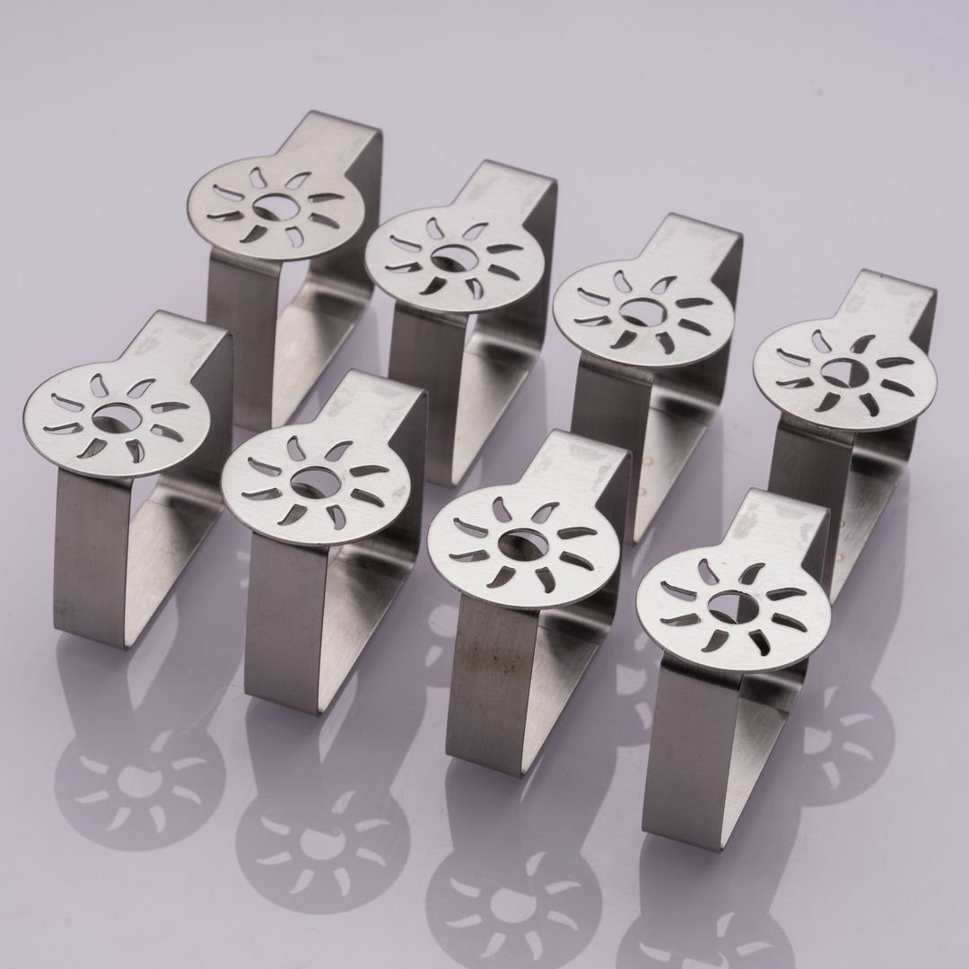 laro Tischklammer laro 8-32 Stück Premium Qualität Tischtuchklammern Edelstahl, (8-St)