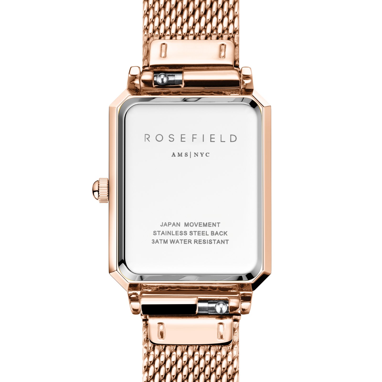 ROSEFIELD Quarzuhr ROSEFIELD Damenuhr Octagon XS 24mm Rosa