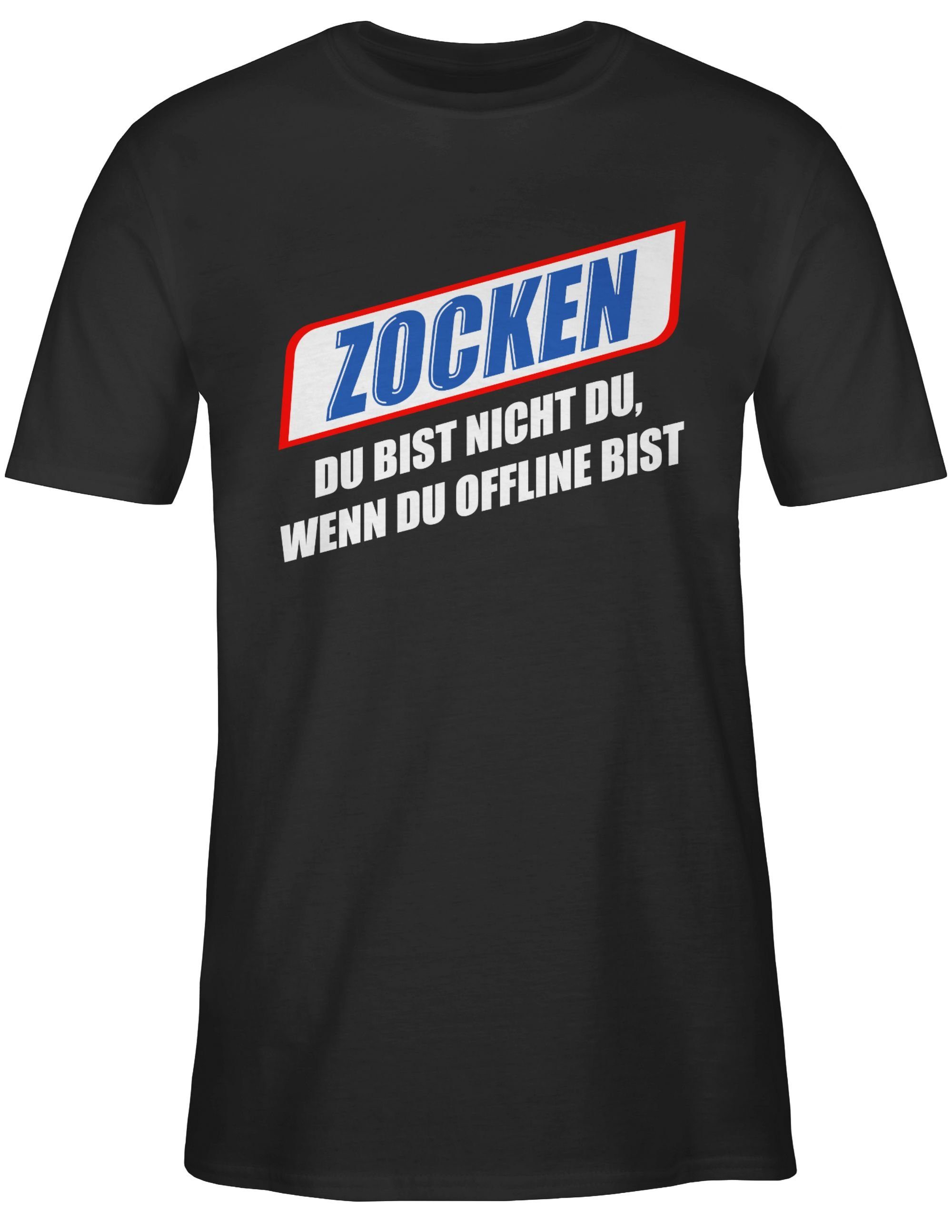 Shirtracer T-Shirt Zocken Du bist nicht günstig online kaufen