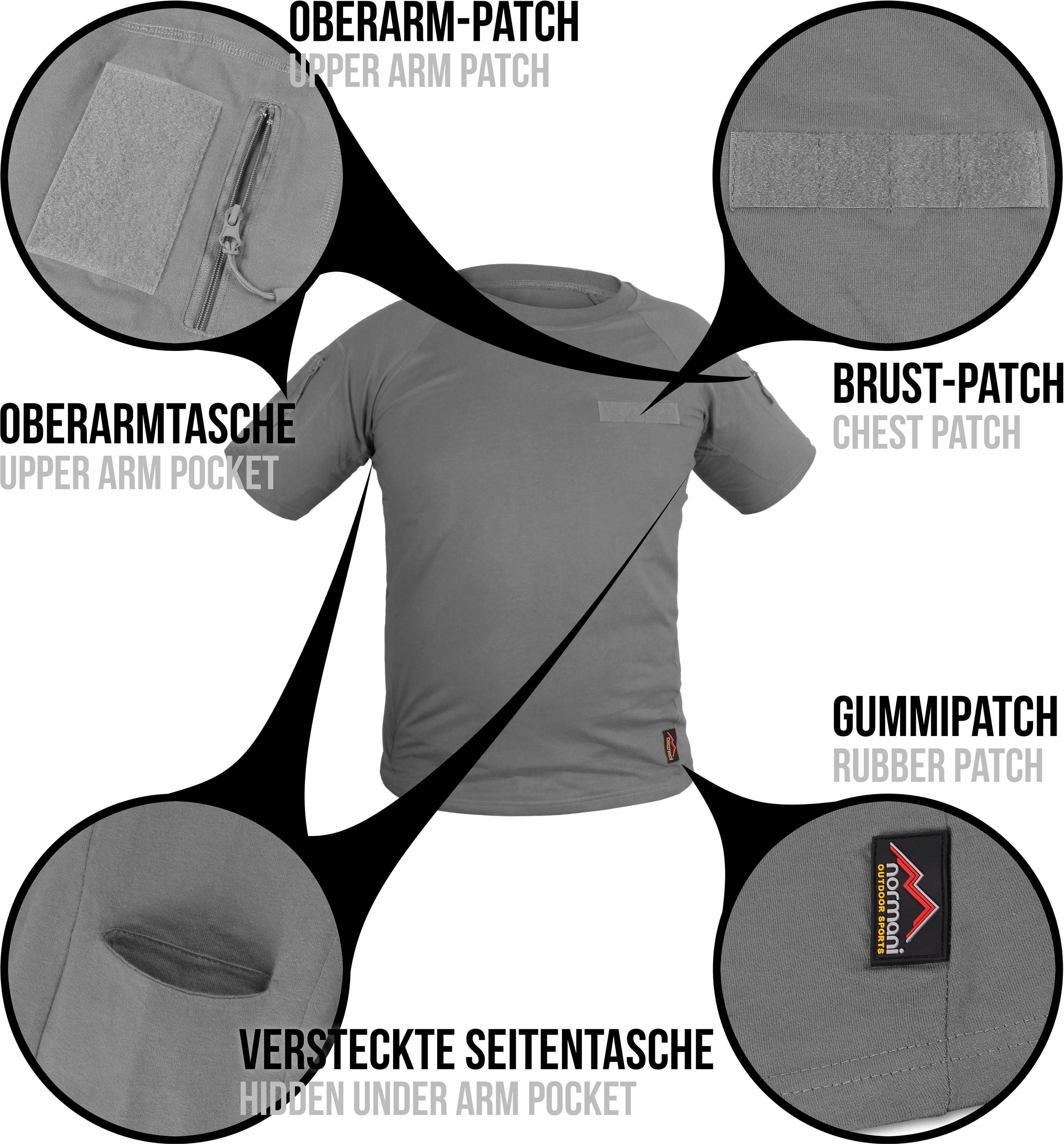 normani Kurzarmshirt Herren Taktisches Einsatz T-Shirt Sergeant Einsatzshir günstig online kaufen