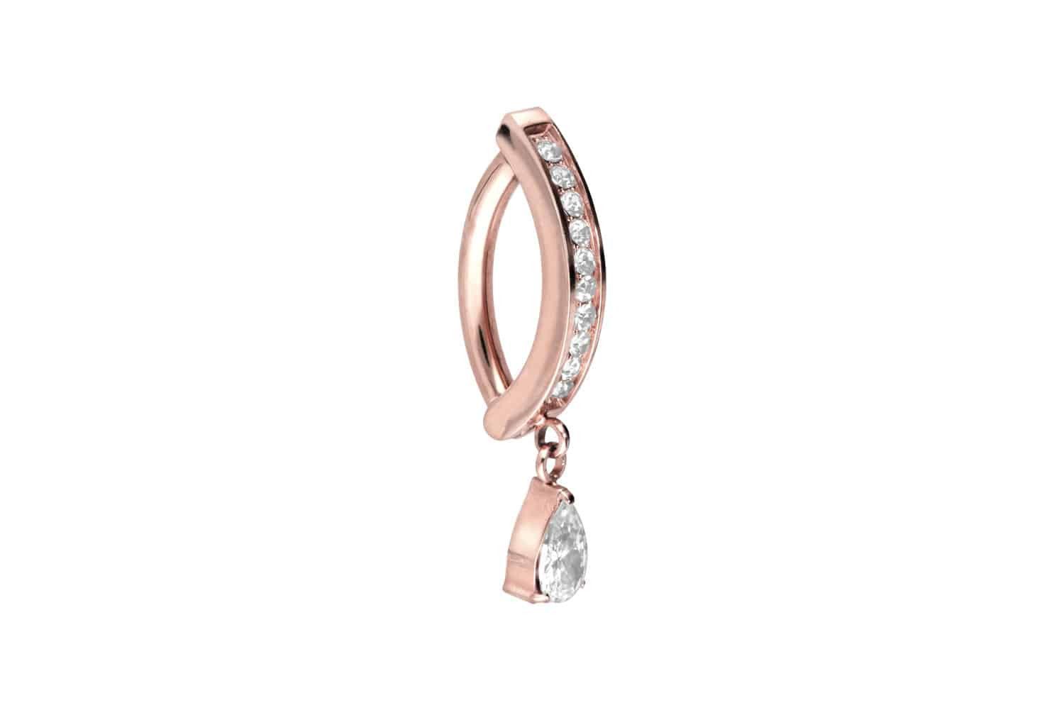 PIERCINGLINE Piercing-Set Titan Bauchnabelclicker BOGEN + günstig online kaufen