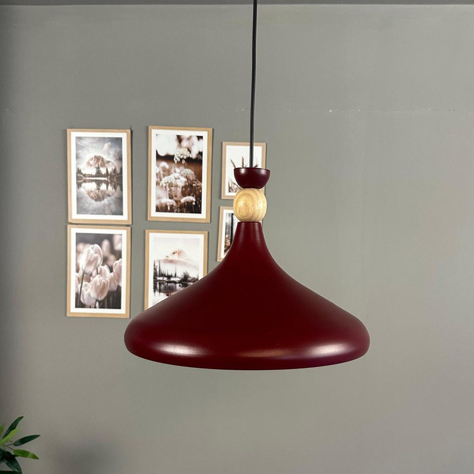 Bamyum Pendelleuchte Pendelleuchte Ø35 cm Metall günstig online kaufen