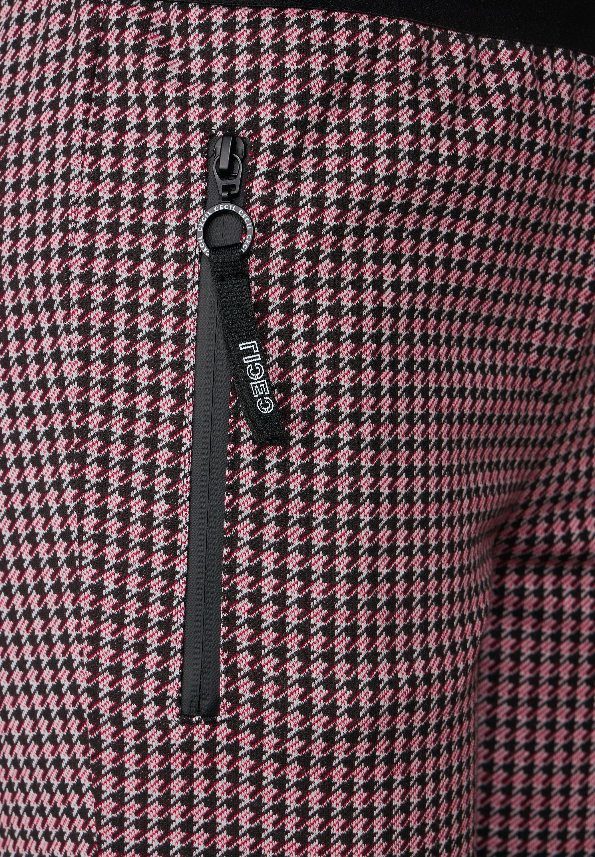 CECIL Stoffhose mit Zipper-Taschen