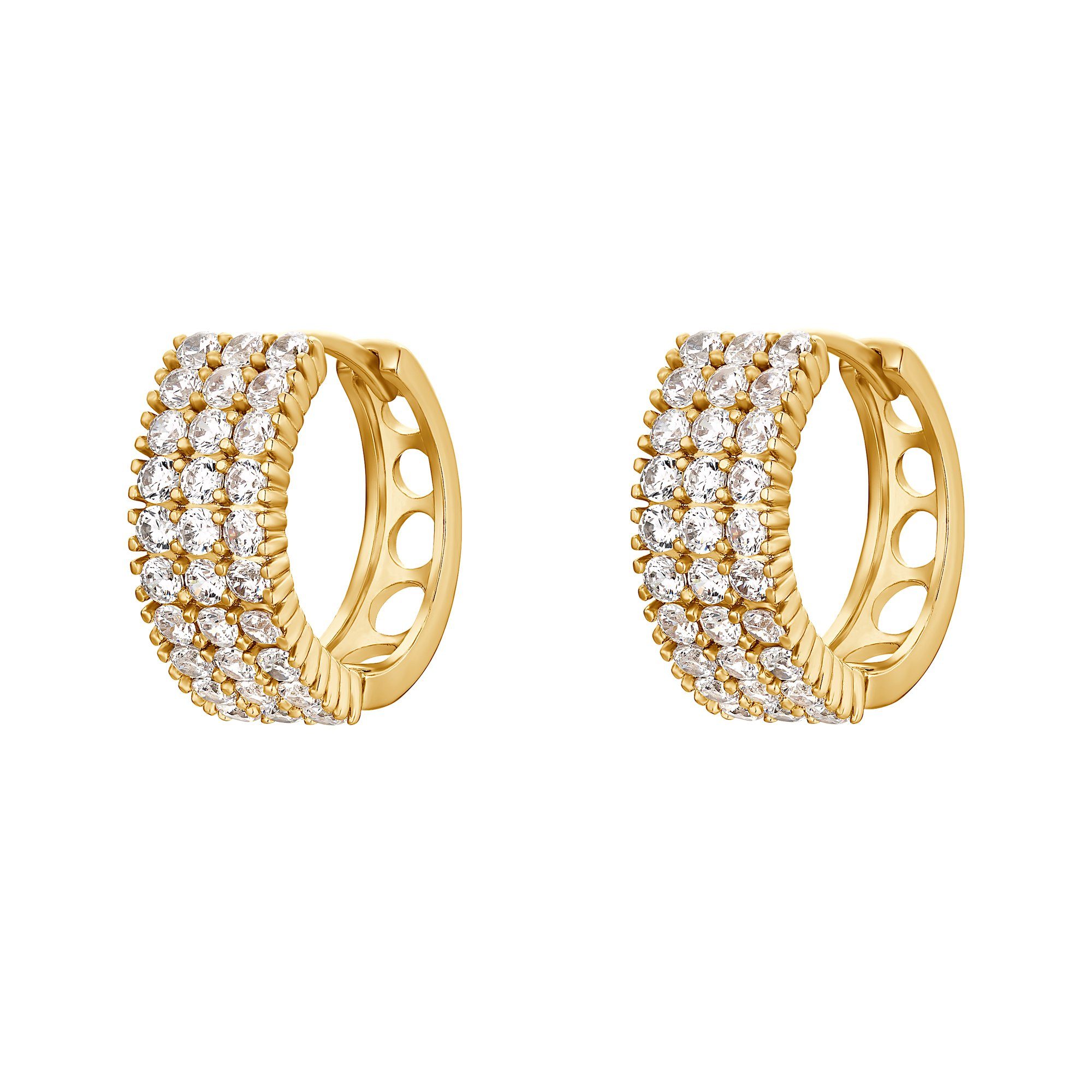 Heideman Paar Ohrstecker Alysa goldfarben (Ohrringe, inkl. Geschenkverpacku günstig online kaufen