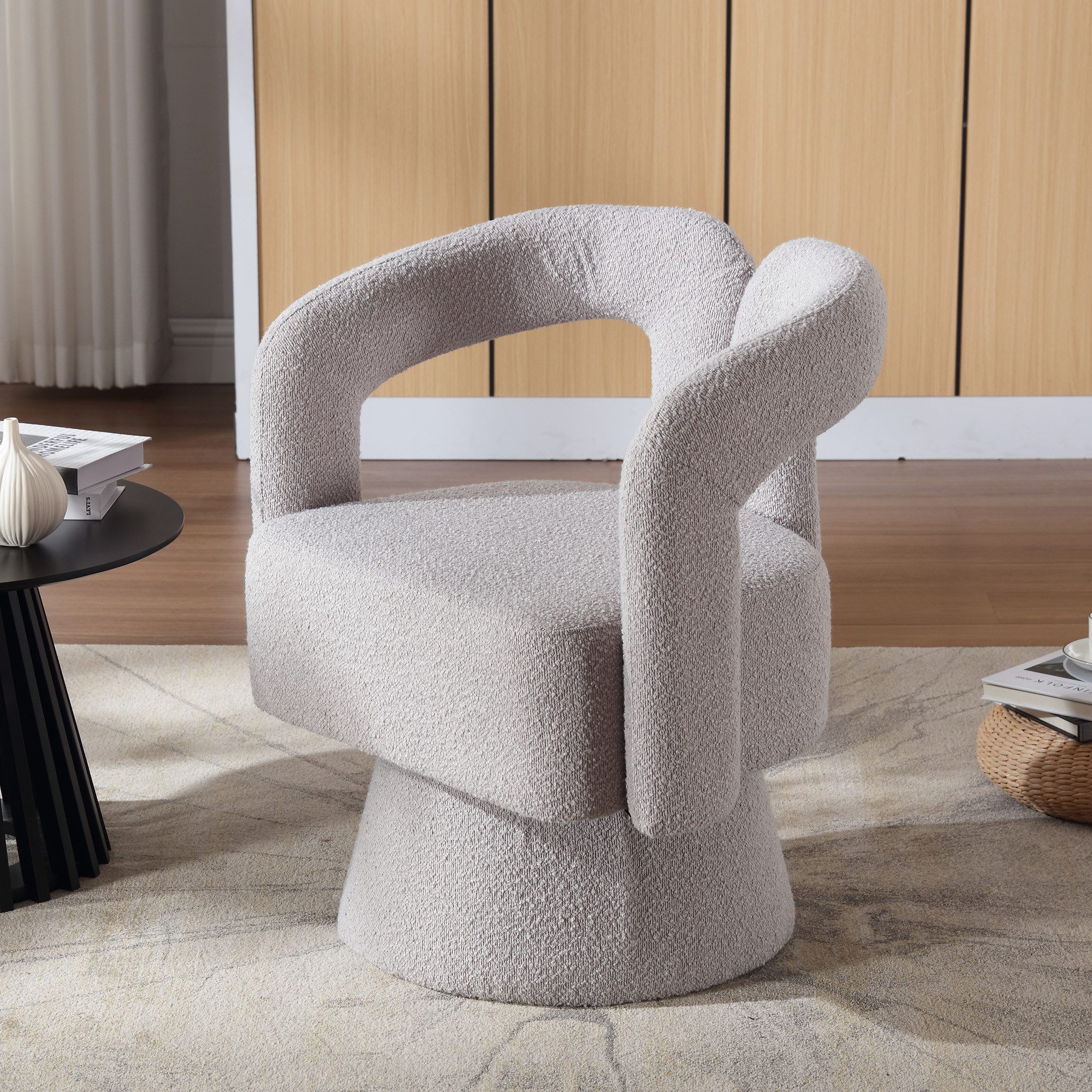 LVHOM Drehsessel M-Form 360 Grad drehbare günstig online kaufen