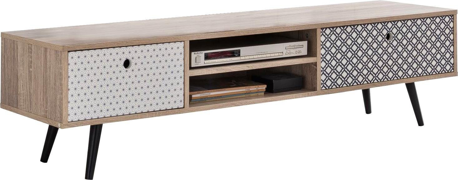 SIT Lowboard Kommode Mailbox – Scandi‑Shabby Chic TV‑Board mit Stauraum, Scandi‑Shabby Chic Lowboard mit viel Stauraum & trendiger Optik