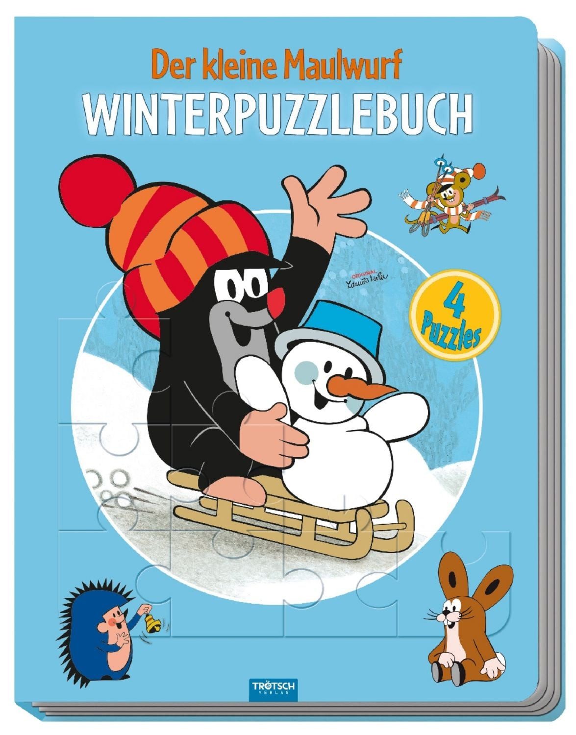 Trötsch Der kleine Maulwurf Winter Puzzlebuch / Zdenek Miler