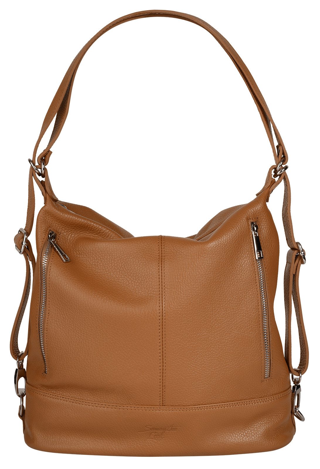 Samantha Look Cityrucksack, echt Leder, Made in Italy günstig online kaufen