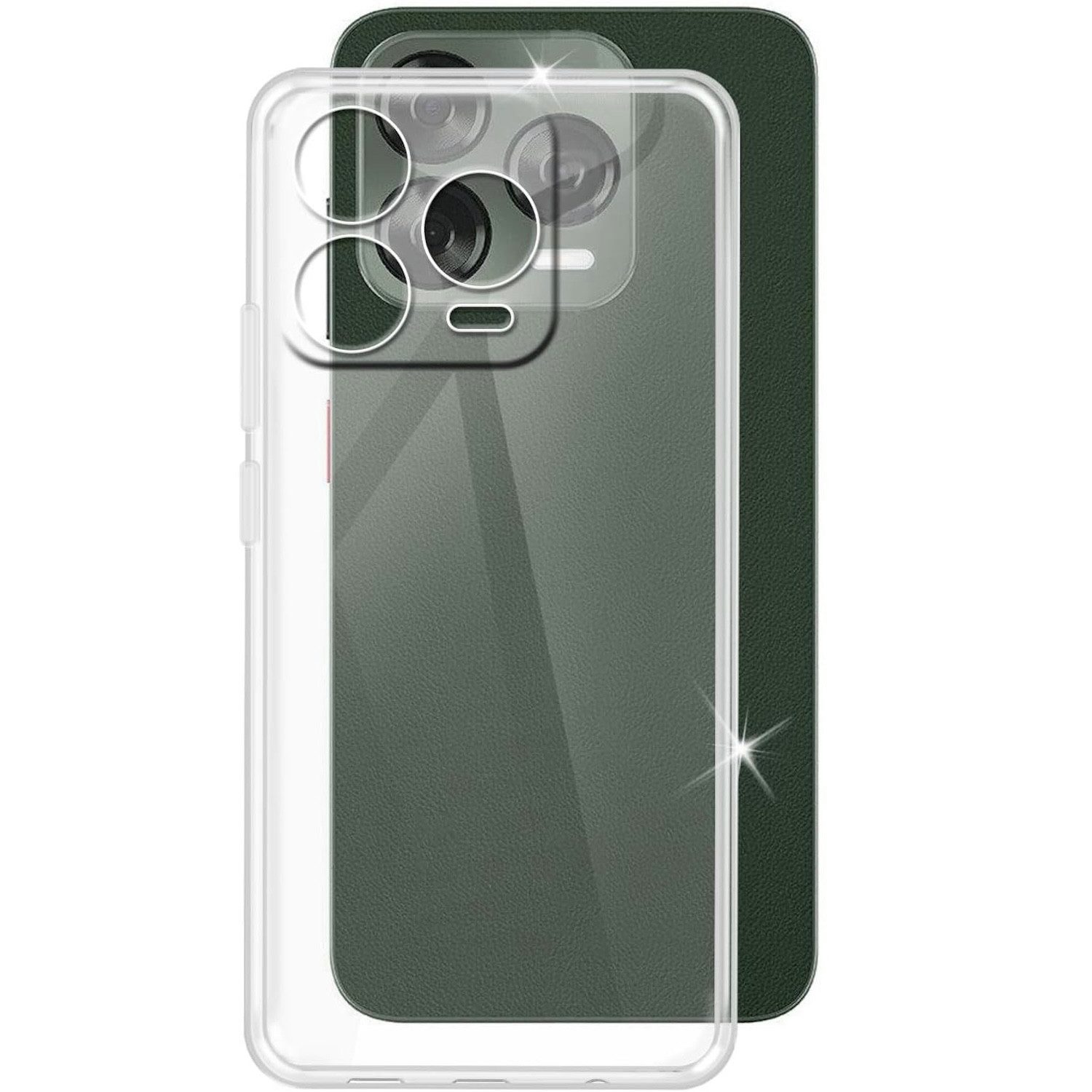 Wigento Handyhülle Für ZTE Blade V70 Vita Silikon TPU Schutz Hülle Cover Transparent, Stoßfeste TPU Hülle mit rutschfestem Design