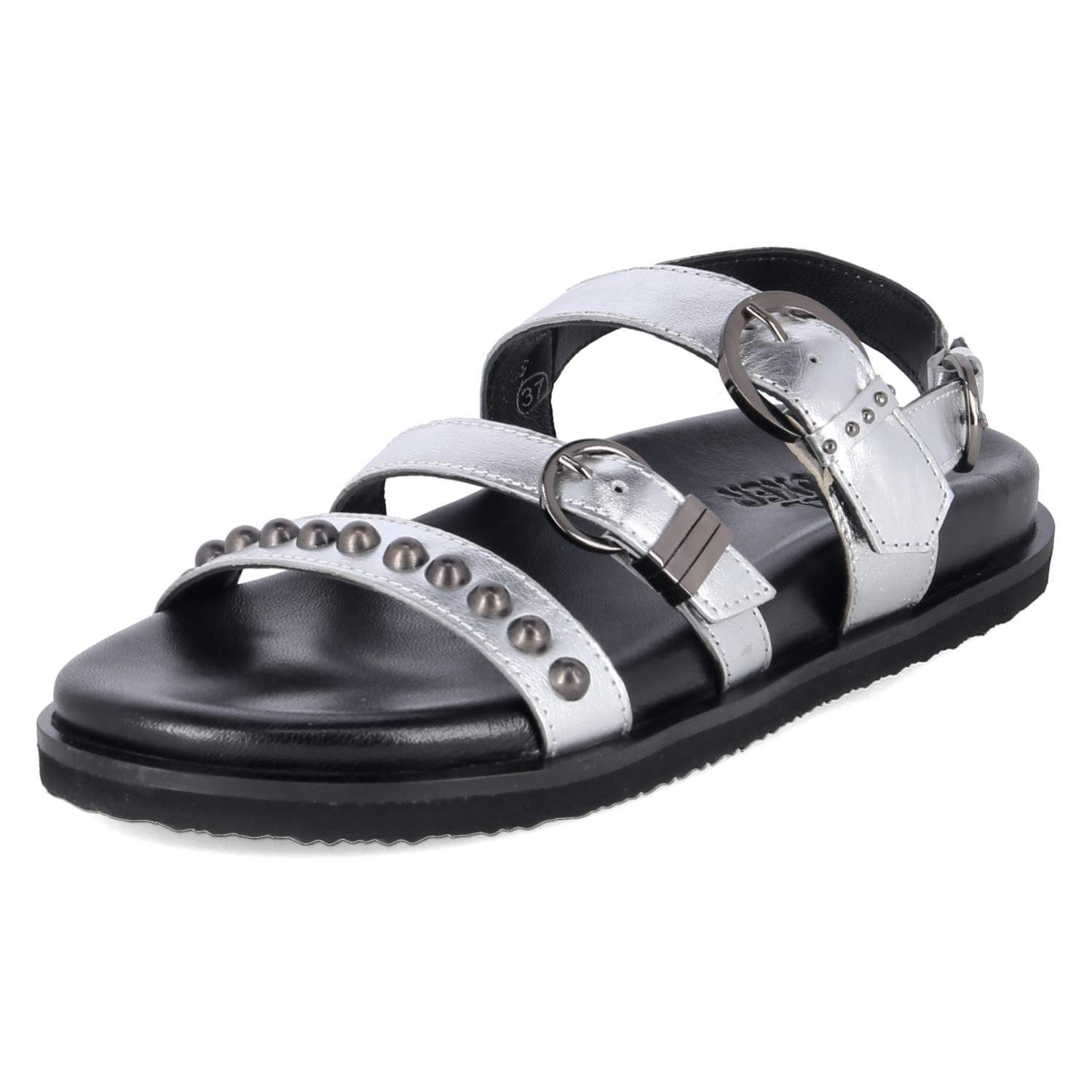 Bullboxer Bullboxer 6RF0110801 8200 Damen Leder silver Sandalette