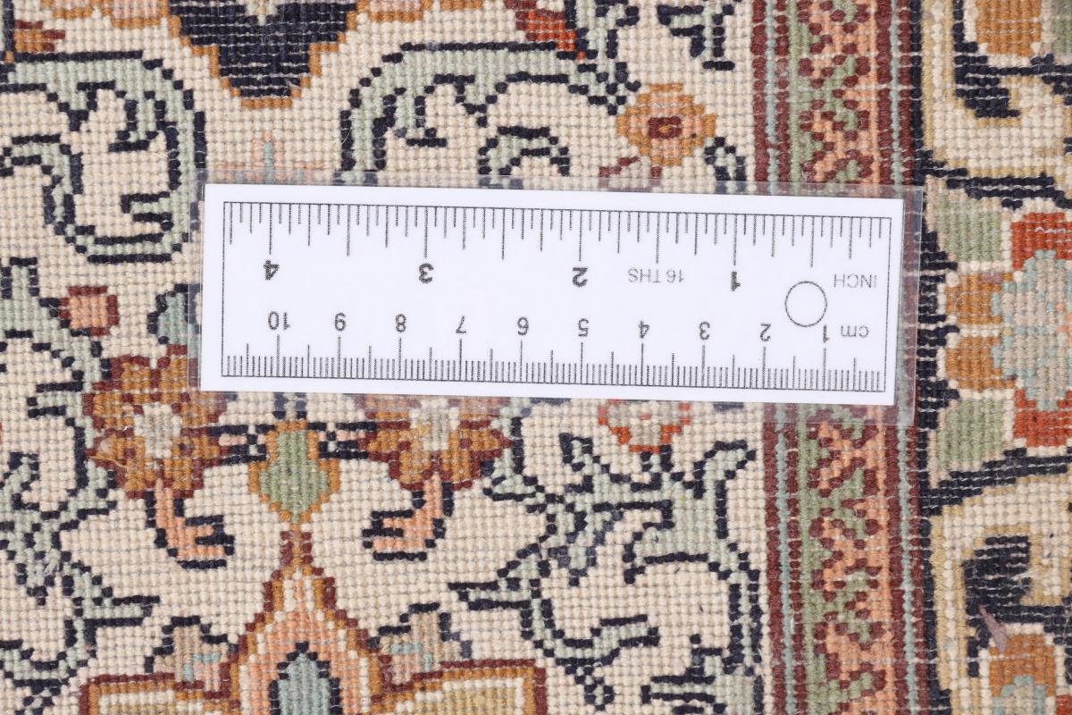 Orientteppich, 247x334 Kaschmir Seidenteppich 4 mm Nain Höhe: Seide Trading, Handgeknüpfter rechteckig,
