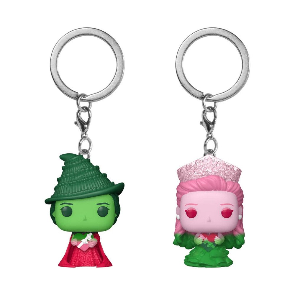 Funko Merchandise-Figur Wicked POP! Vinyl Schlüsselanhänger 2er-Pack G&E (Ombre) 4 cm