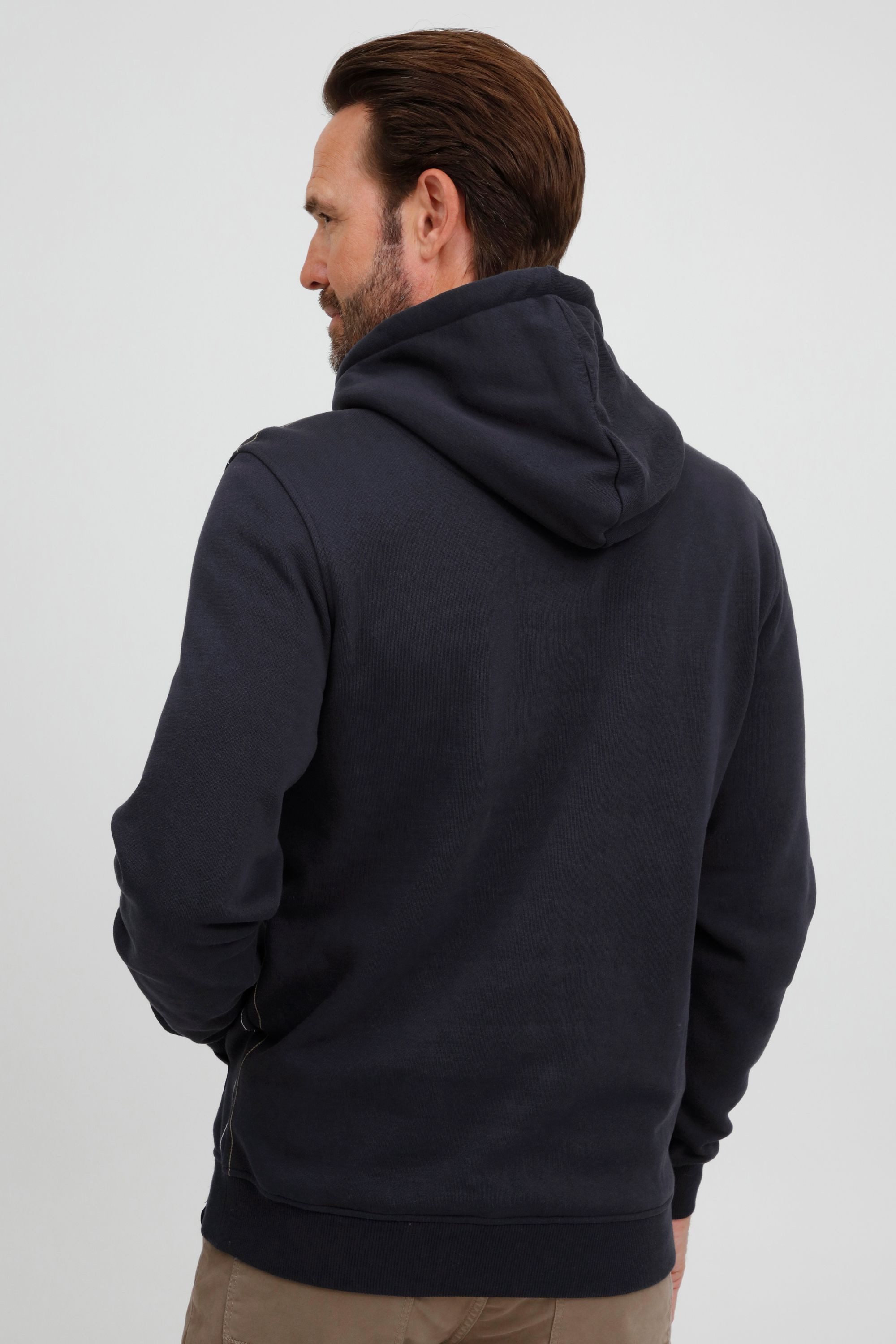 FQ1924 Kapuzenpullover FQThorin Moderner Kapuzenpullover mit Print
