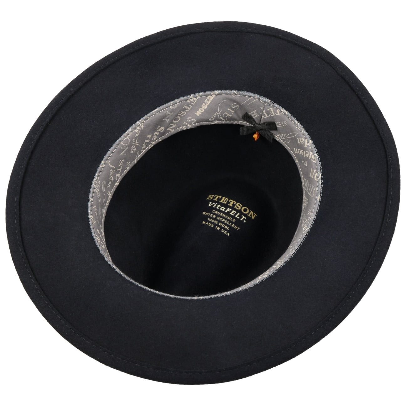 Stetson Filzhut (1-St) Traveller mit Lederband, Made in USA