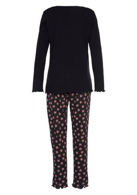 Vivance Dreams Pyjama (2 tlg) mit Sternchen-Druck