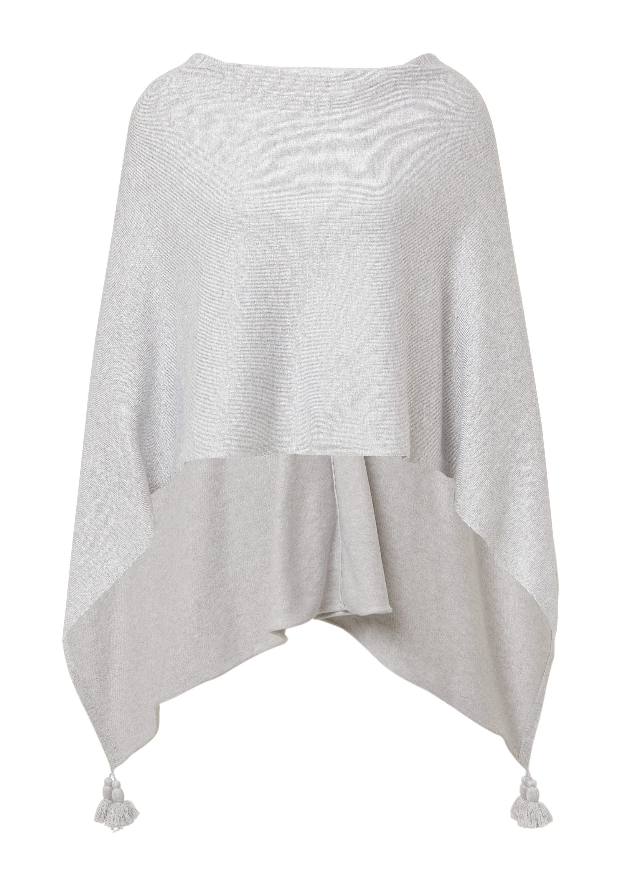 comma Poncho Indoor-Poncho Weicher Feinstrick-Poncho mit günstig online kaufen