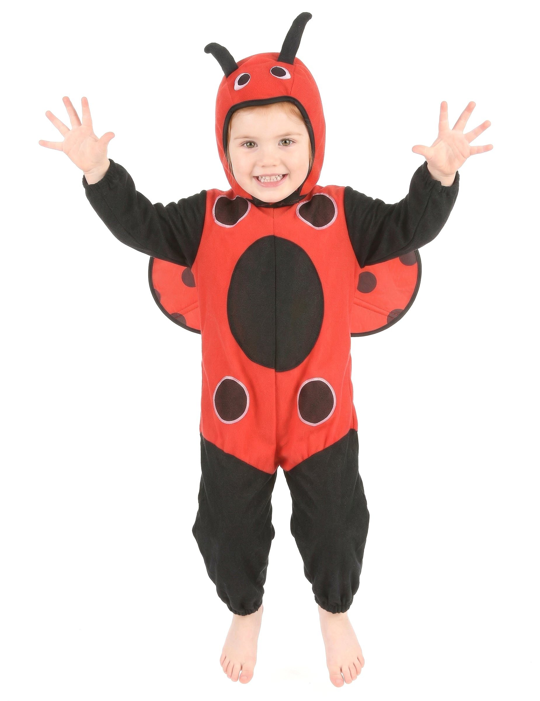 Kostüm Kleiner Marienkäfer Kinderkostüm Käferchen schwarz-rot