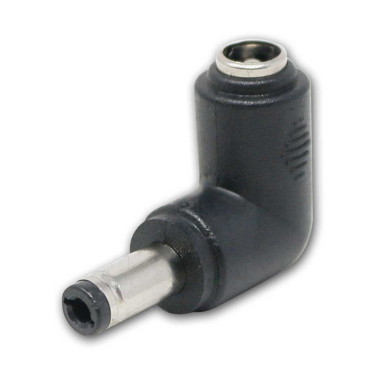 world-trading-net Rundstecker DC Eck-Adapter, 2,5mm Stecker zu 2,5mm ...