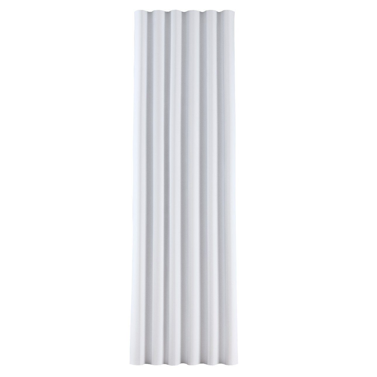 Dekoria weiß Vorhang Wellenvorhang 100 60 cm, Crema, x