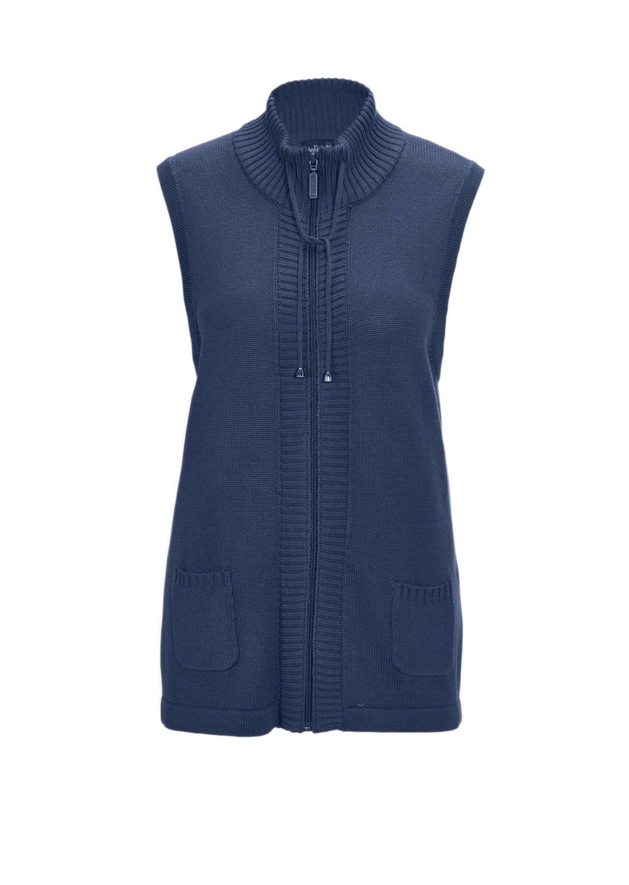 GOLDNER Strickweste Sportliche Strickweste