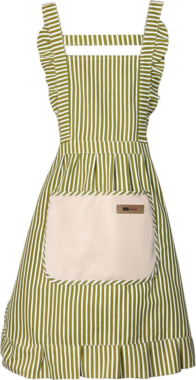 Kaket Kochschürze 2er-Set Baumwolle Gestreift mit Tasche, (Kochschürzen-Set günstig online kaufen