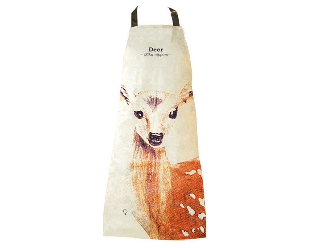 GIFT REPUBLIC Kochschürze Deer, (Grillschürze Reh günstig online kaufen