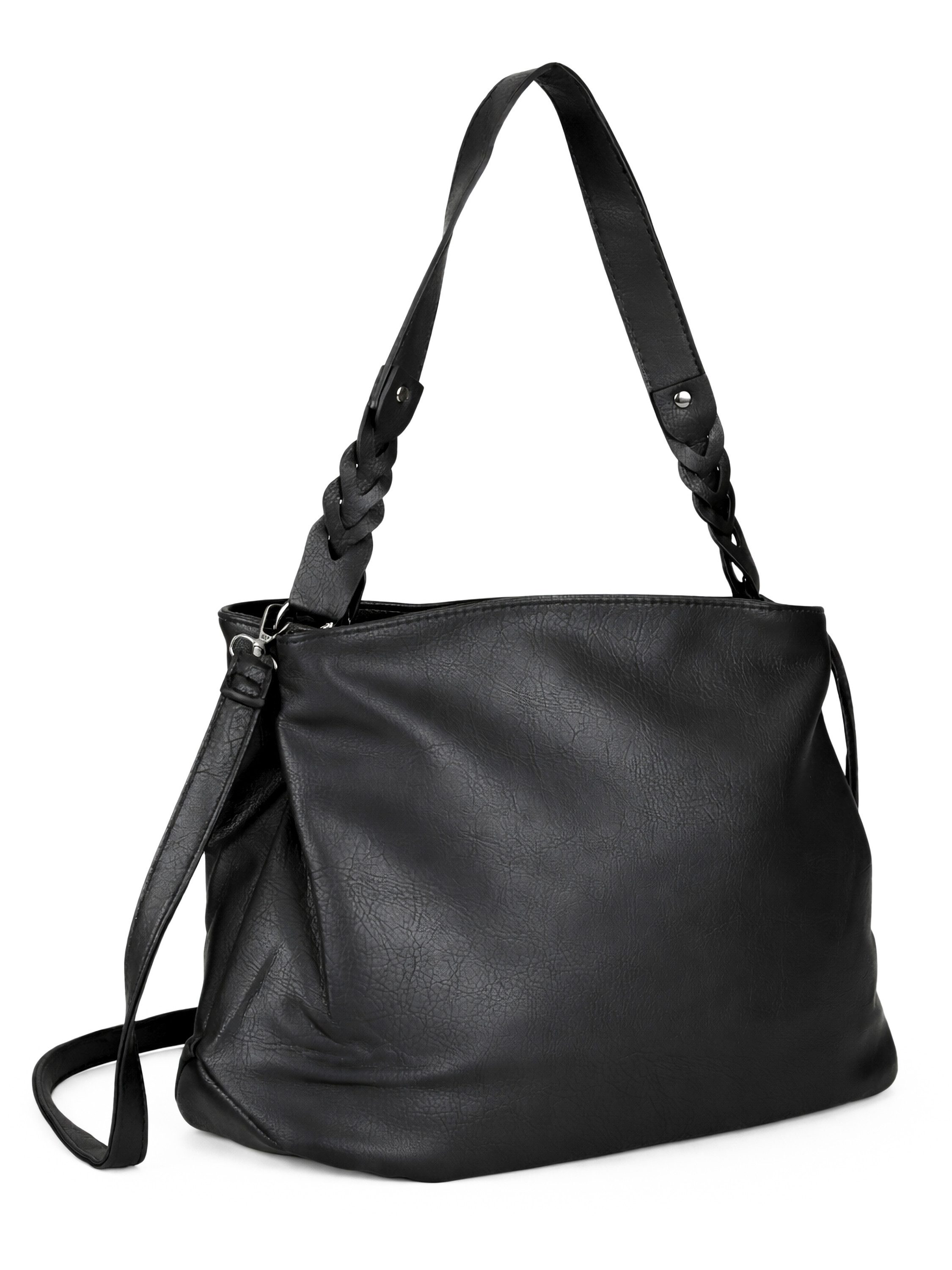 TONI&FRIENDS Schultertasche Flechtzauber, mit drei separaten RV-Fächern