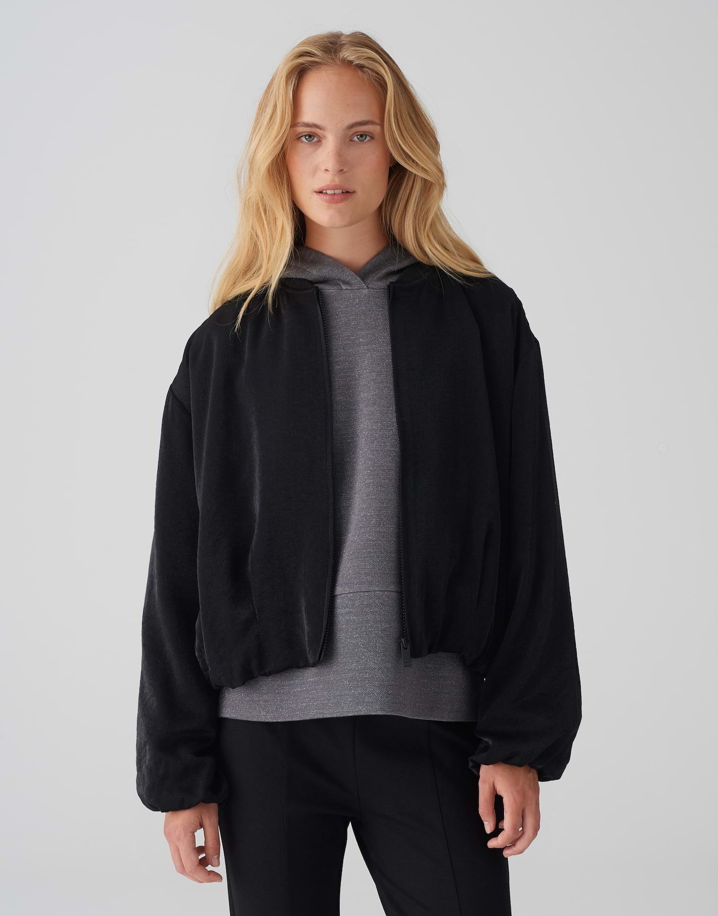 Jackenblazer Blouson JALETTA Regular aus Viskose Mix