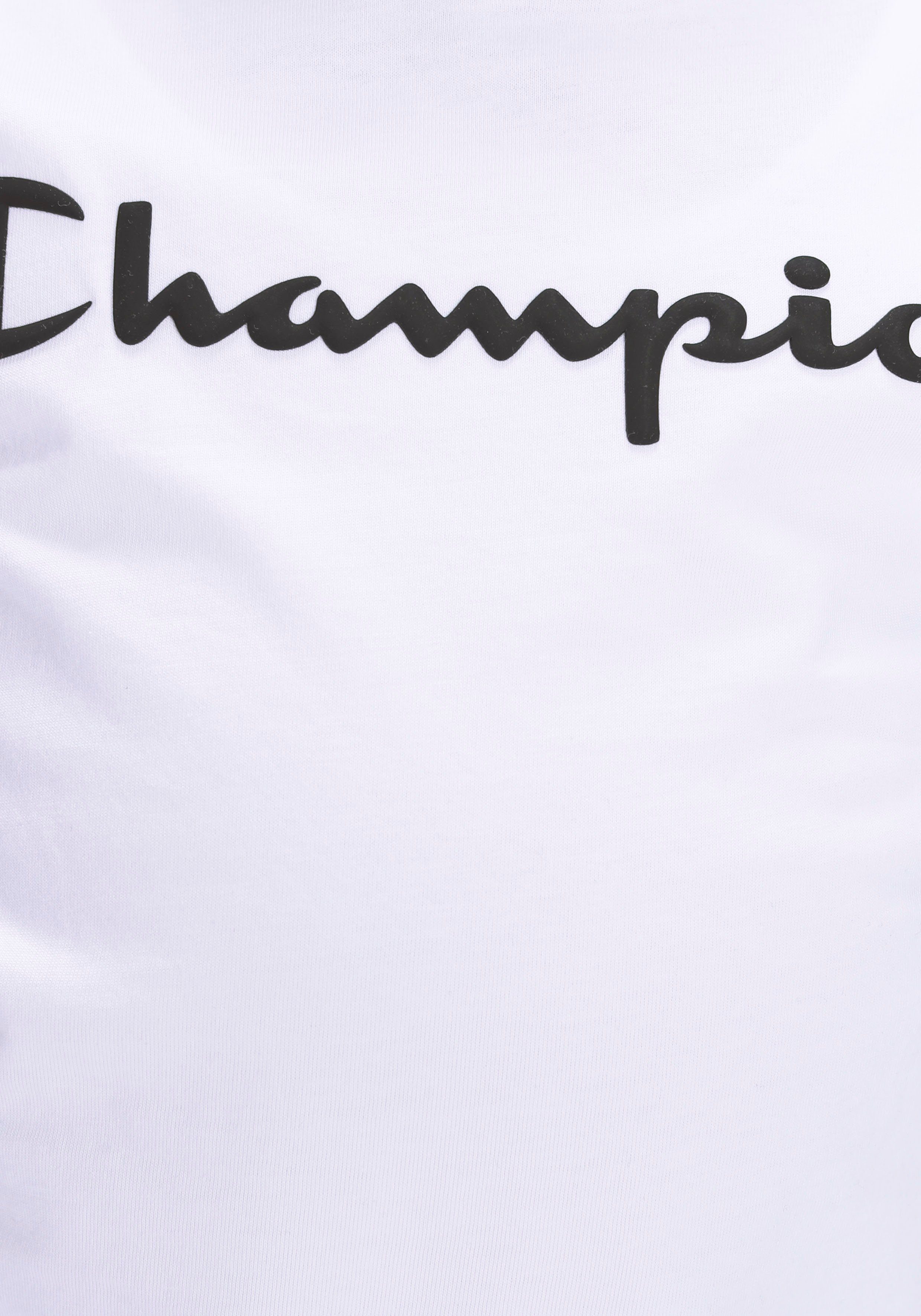 Champion Long Langarmshirt Sleeve weiß T-Shirt