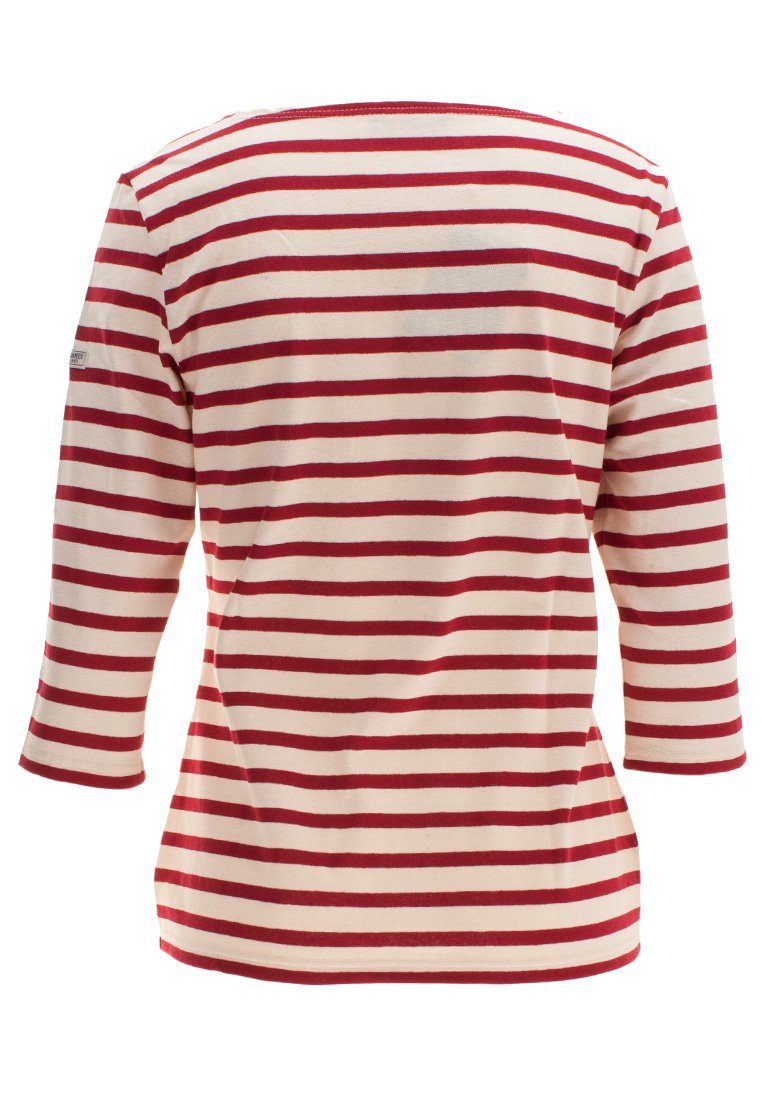Saint James 3/4-Arm-Shirt 5517 Damen Shirt maritimer Klassiker Huitriere III mit zeitlosen Streifen