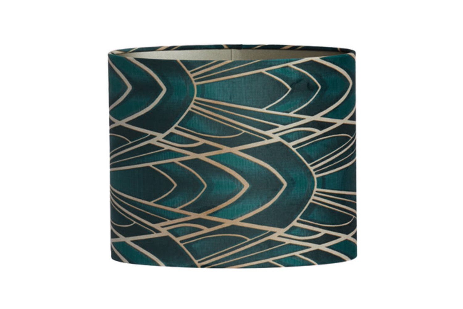 Light & Living Лампыschirm Лампыschirm Zylinder TIARA von Light & Living Grün oval 38x17,5x28 cm