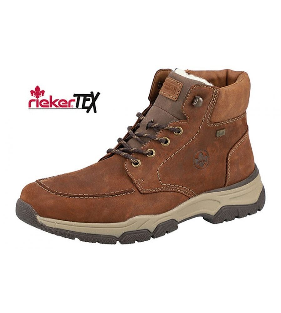 Rieker 31240-22 (Schnürstiefel mit Rauhleder Matieral) braun Herren Winters günstig online kaufen