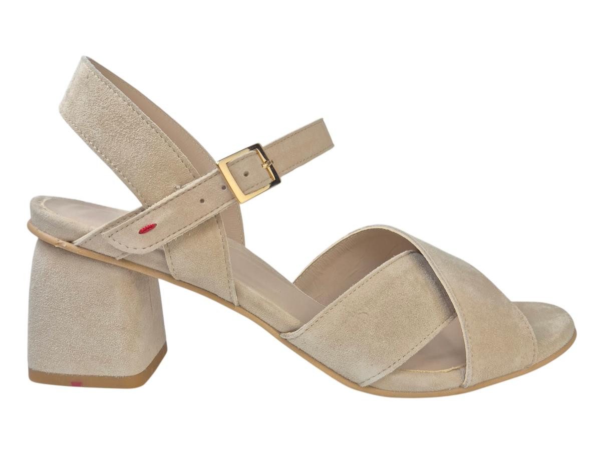 Lloyd Elsa Nubuk linen Schnürschuh