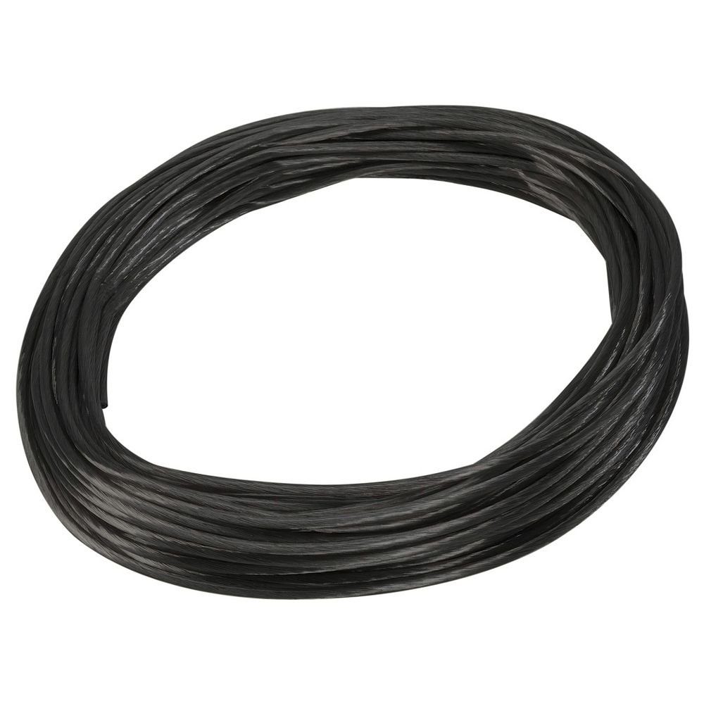 SLV Deckenleuchte Tenseo Seilsystem, Niedervolt-Seil, 4 mm², schwarz, 20 m, keine Angabe, Leuchtmittel enthalten:, warmweiss, Seilsystem