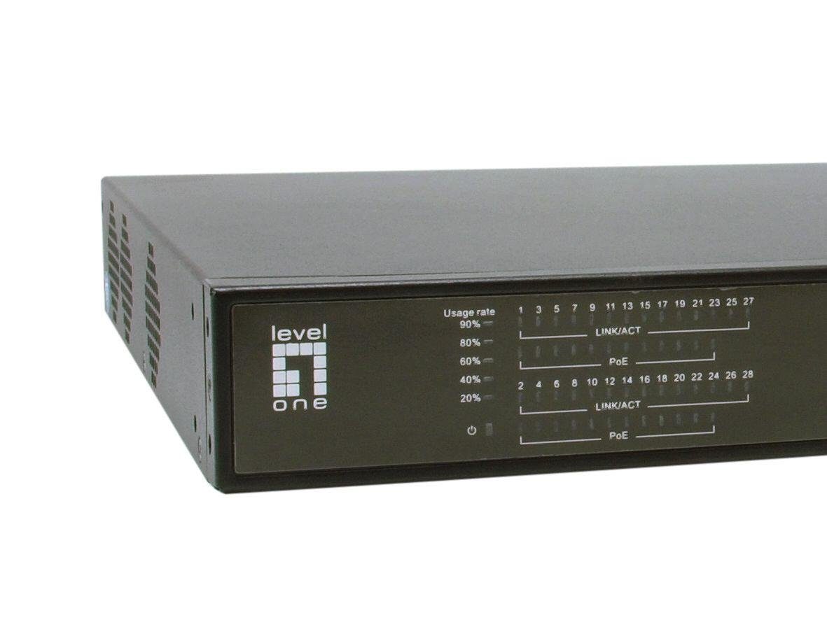 Levelone GEP-2821 LevelOne Netzwerk-Switch