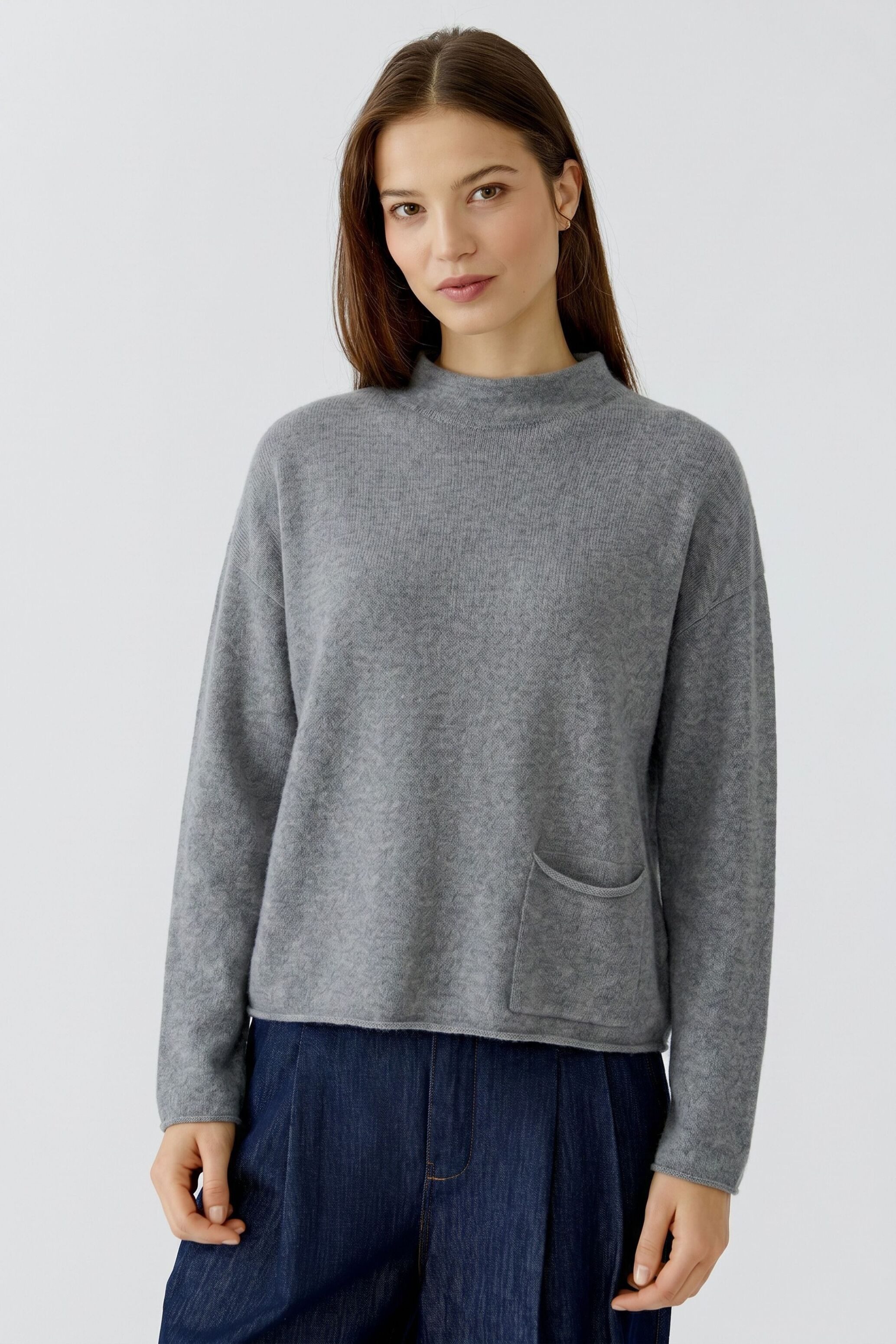 Oui Rollkragenpullover