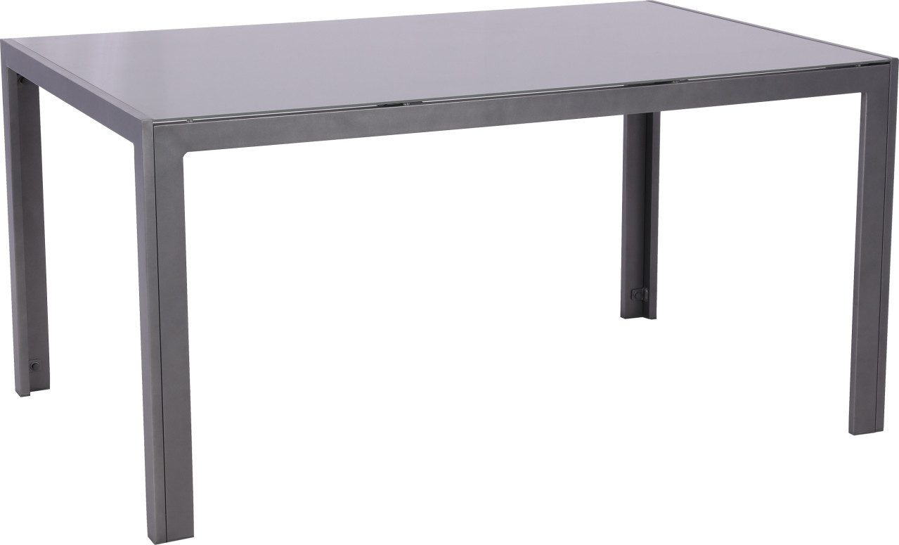 Trend Line Gartentisch TrendLine Glastisch New York anthrazit, Witterungsbeständig