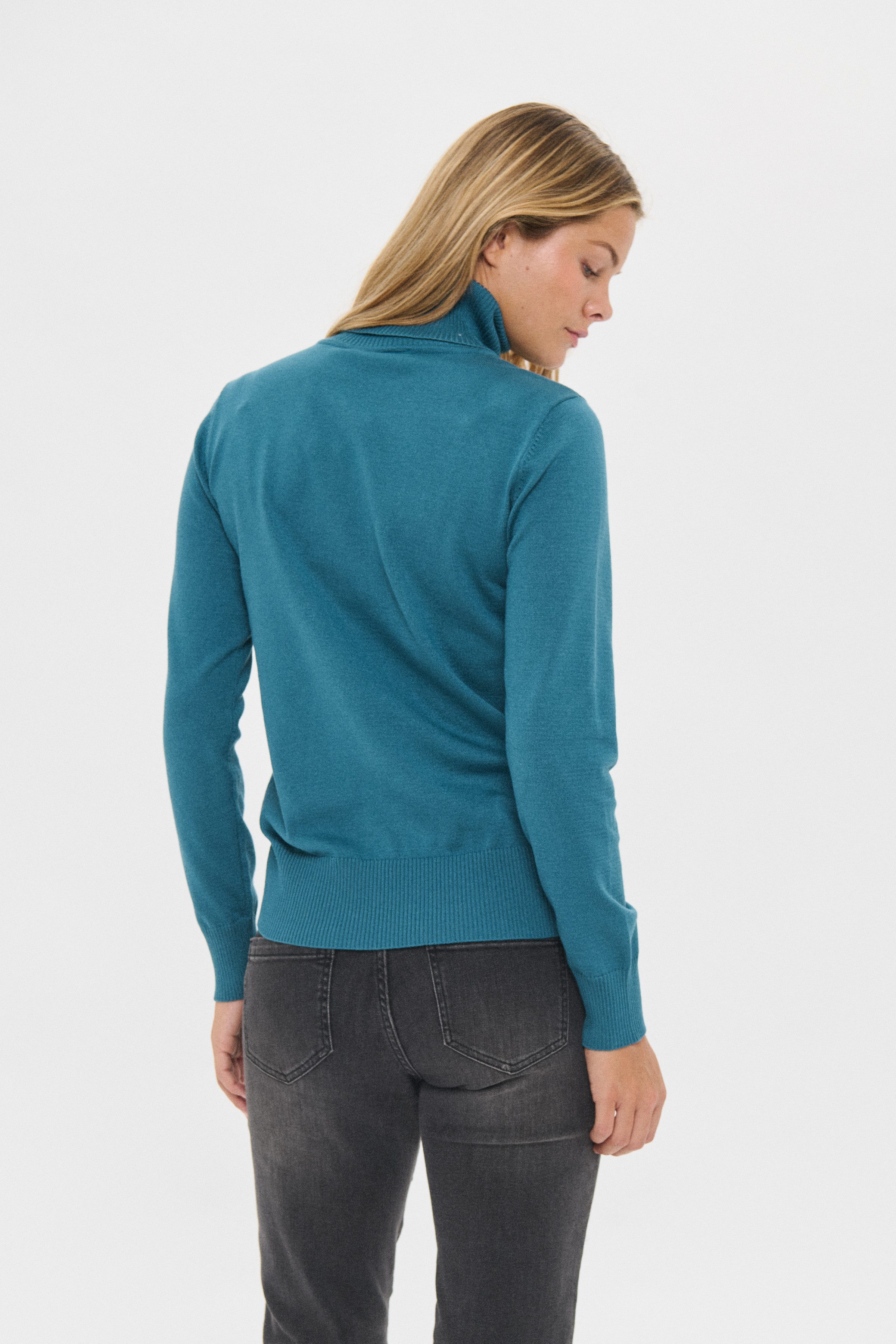 Saint Tropez Rollkragenpullover J2046, MilaSZ Rollneck Feinstrick mit Visko günstig online kaufen