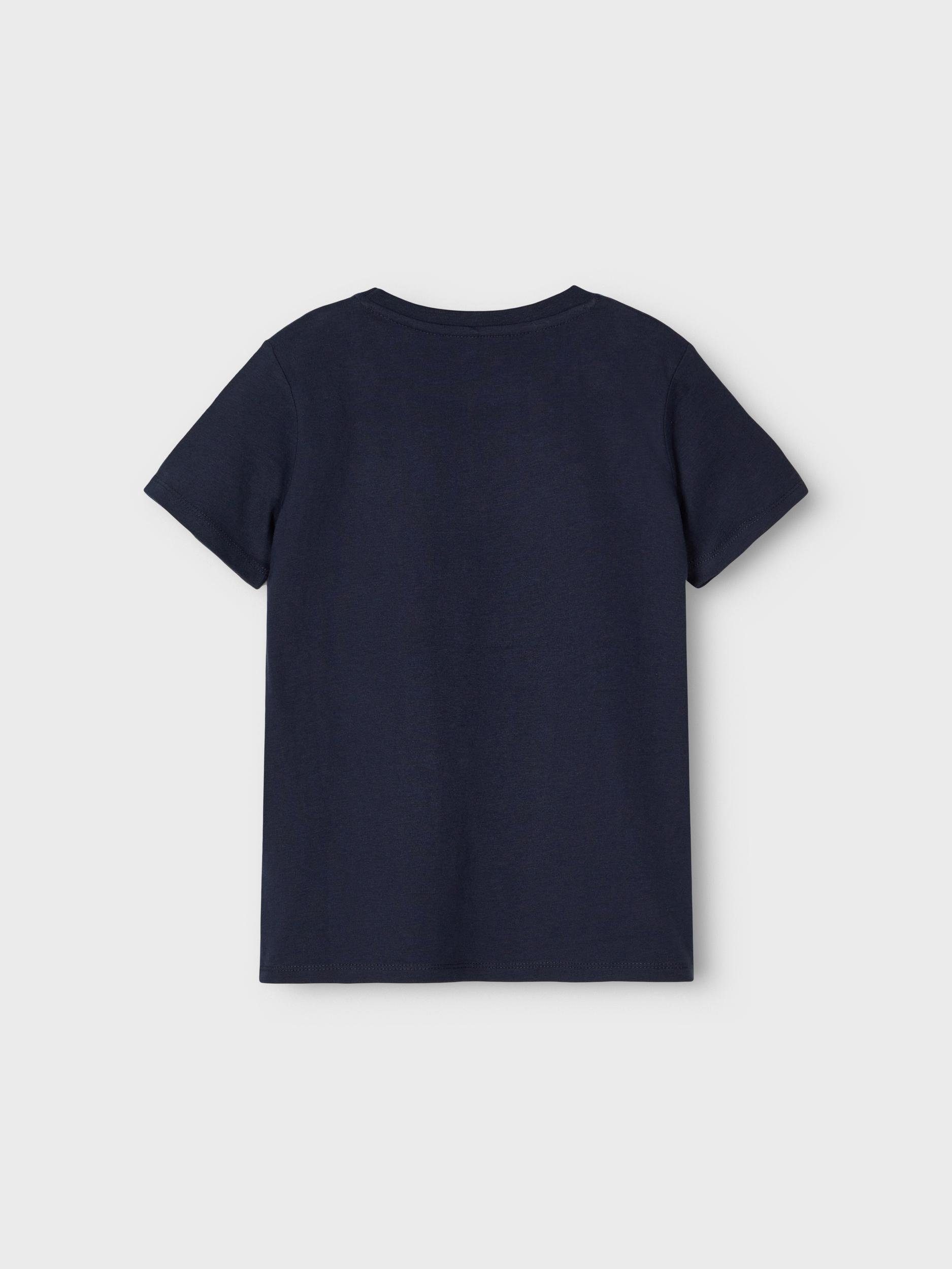Sapphire Dark It reiner mit kurzärmelig Jungen (1-tlg) T-Shirt aus Baumwoll-Shirt Baumwolle lizensiertem Print, Name