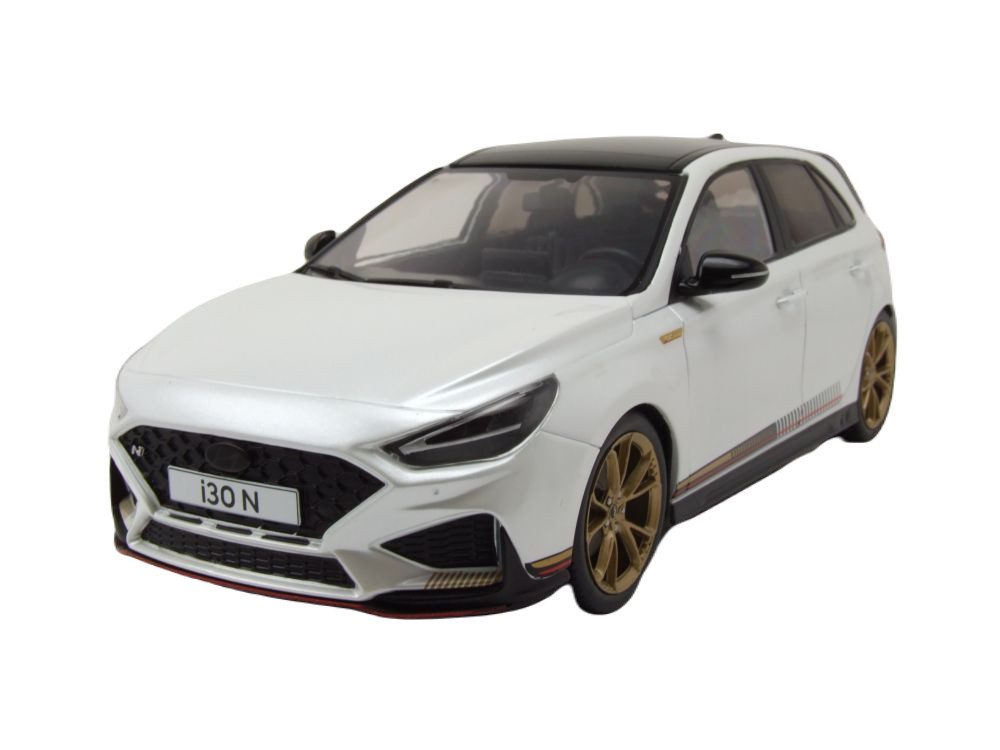 Modellauto Hyundai i30 N Limited Edition 2021 weiß metallic