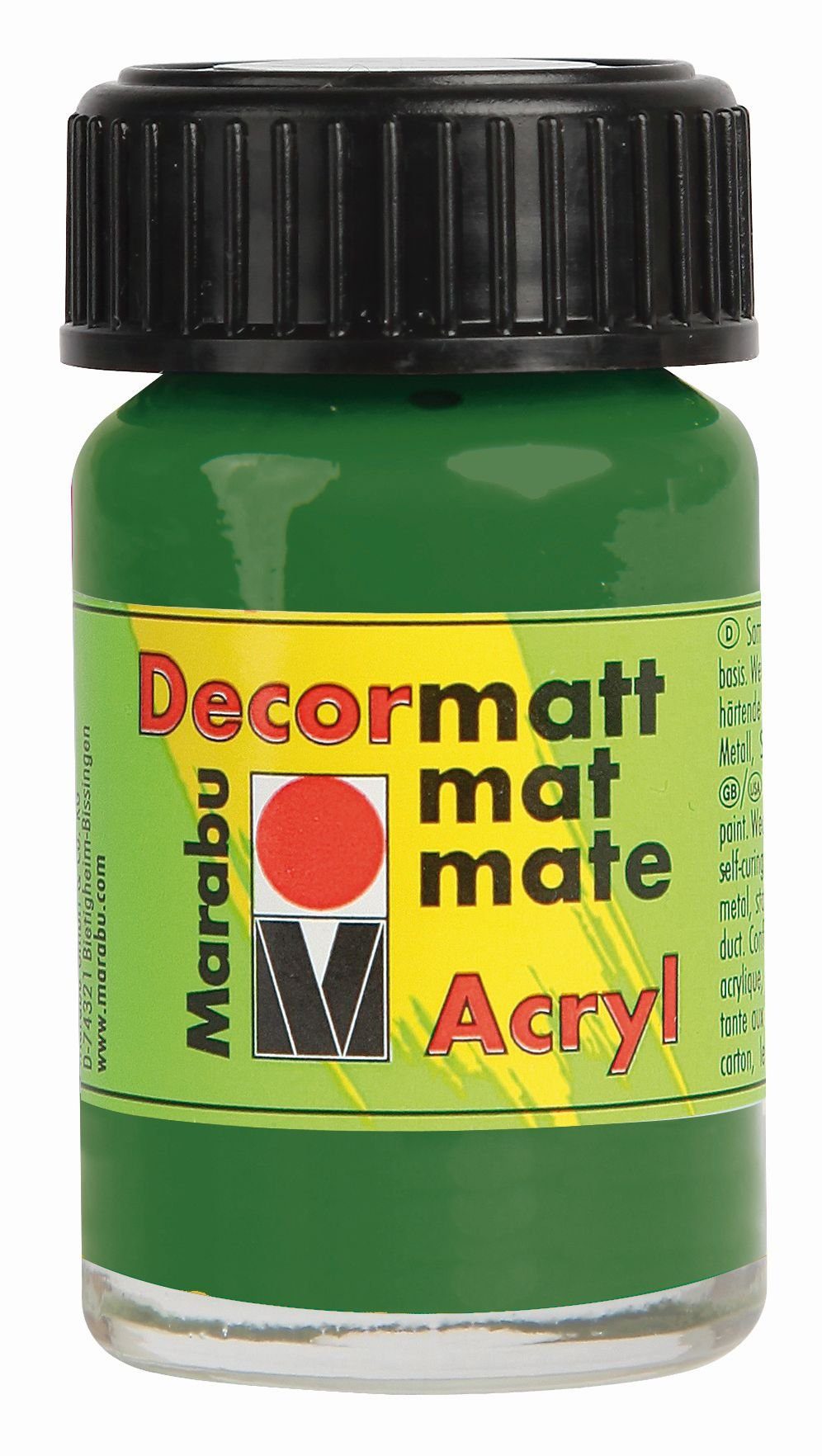 Marabu Kugelschreiber Decormatt Acryl - Olivgrün 065, 15 ml