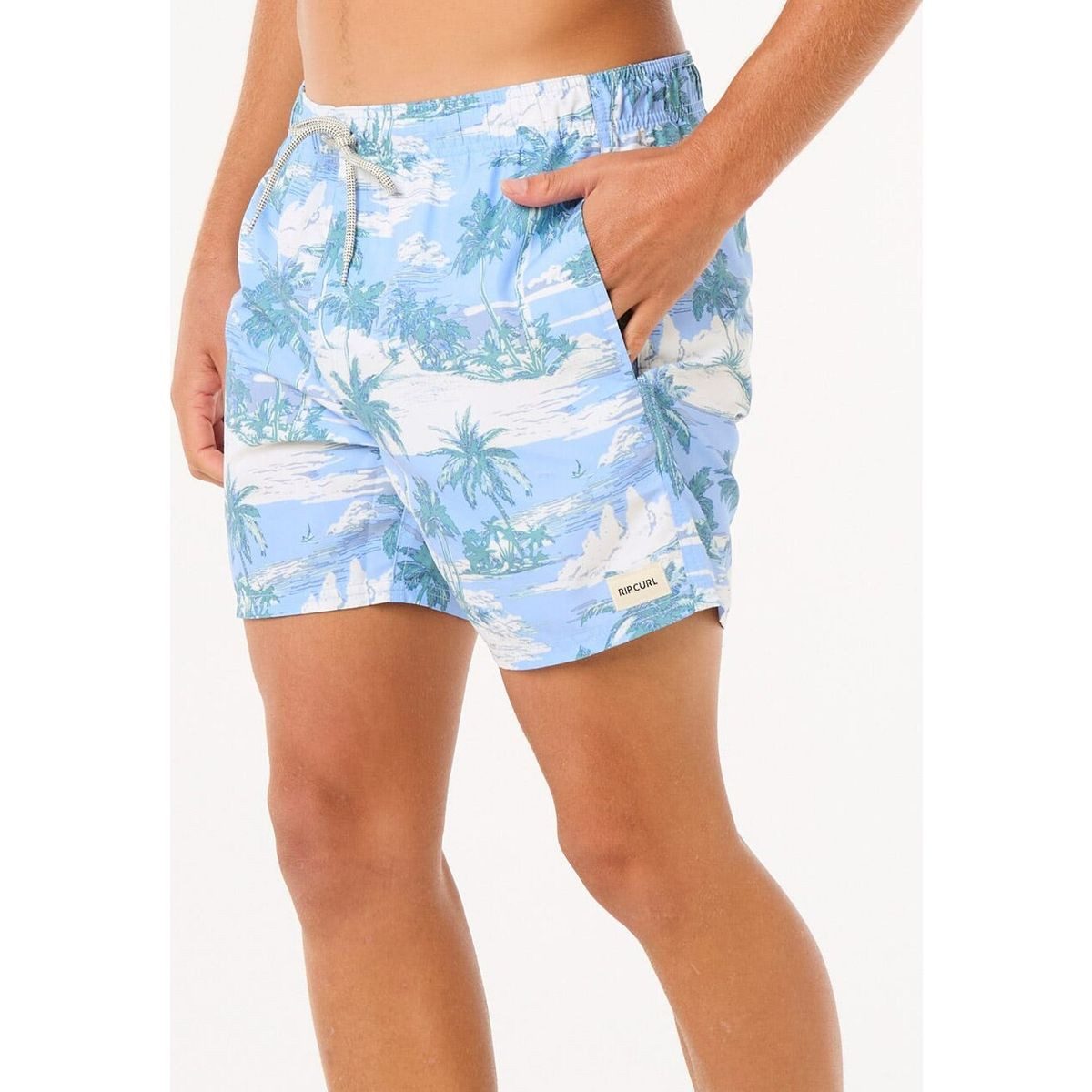 Rip Curl Badeshorts Dreamers Volley Stylische und funktionale Herren-Shorts aus recyceltem Stoff mit