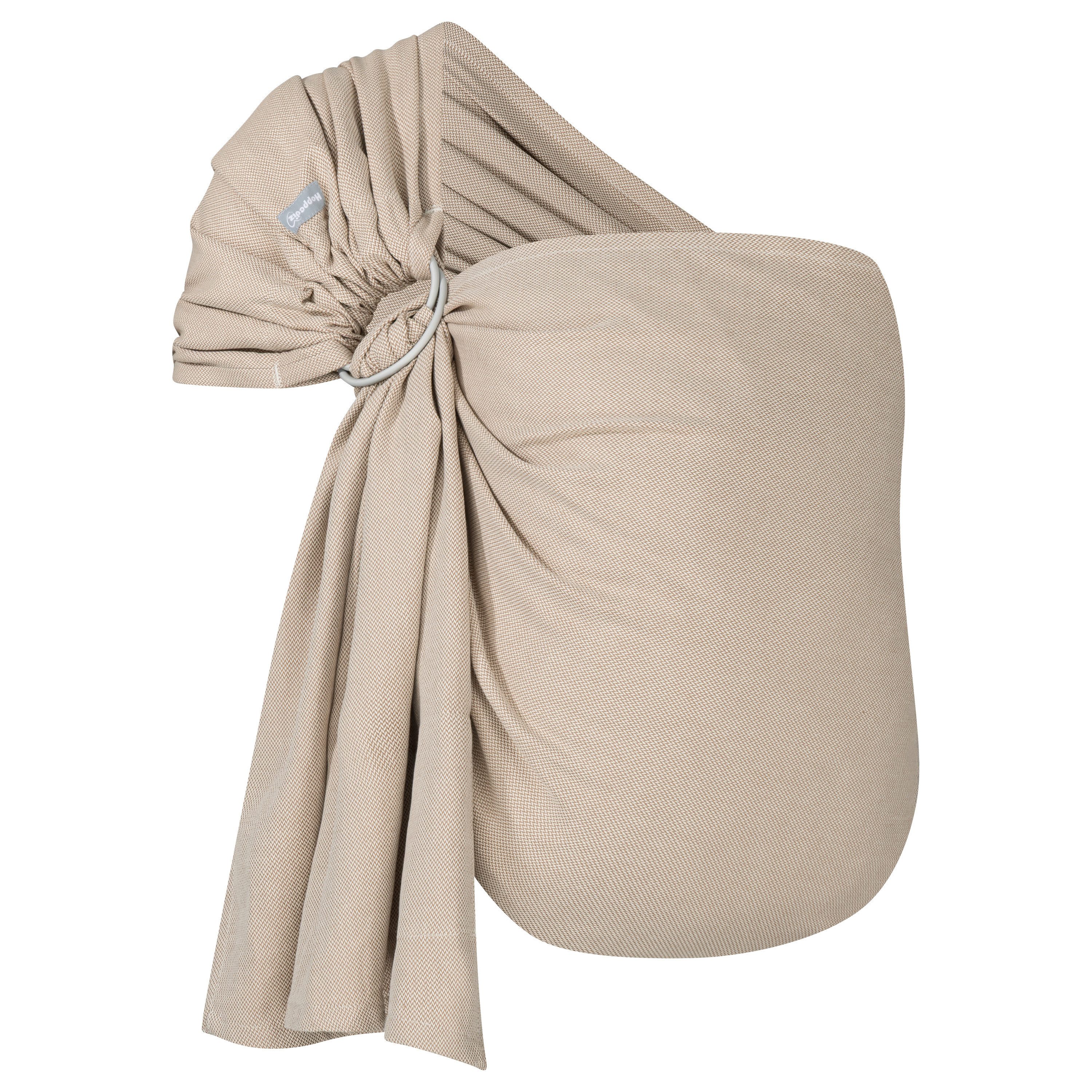 Hoppediz Tragetuch Ring-Sling kbA, aus 100% Bio-Baumwolle