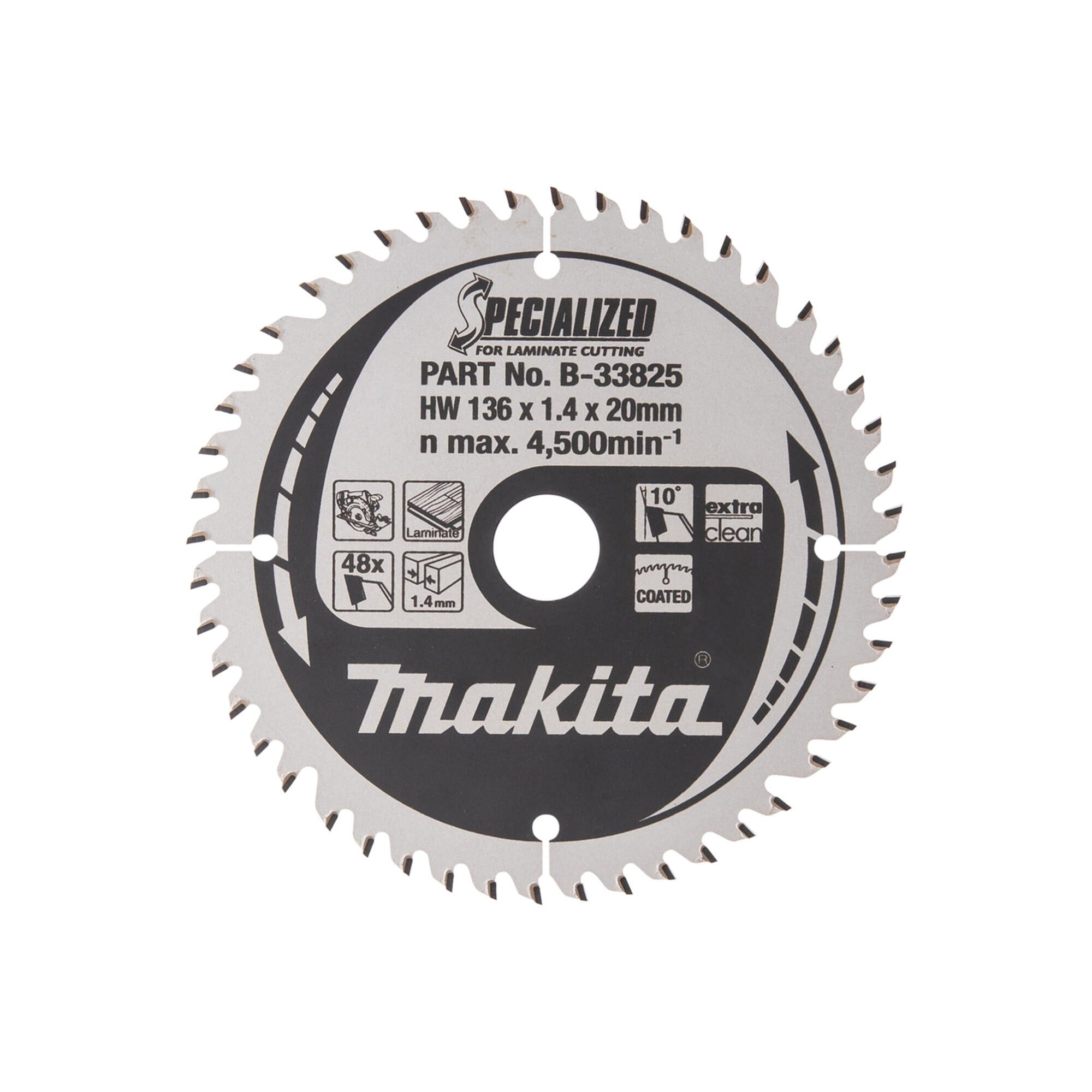 Makita Kreissägeblatt Makita SPECIALIZED Sägeb.136x20x48Z (B-33825)