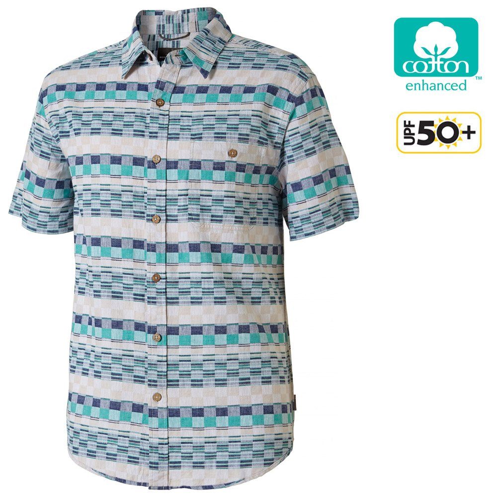 Herren Poloshirt Royal - - City Dobby - Bio ROBBINS Robbins Outdoorhemd ROYAL Baumwolle Slab