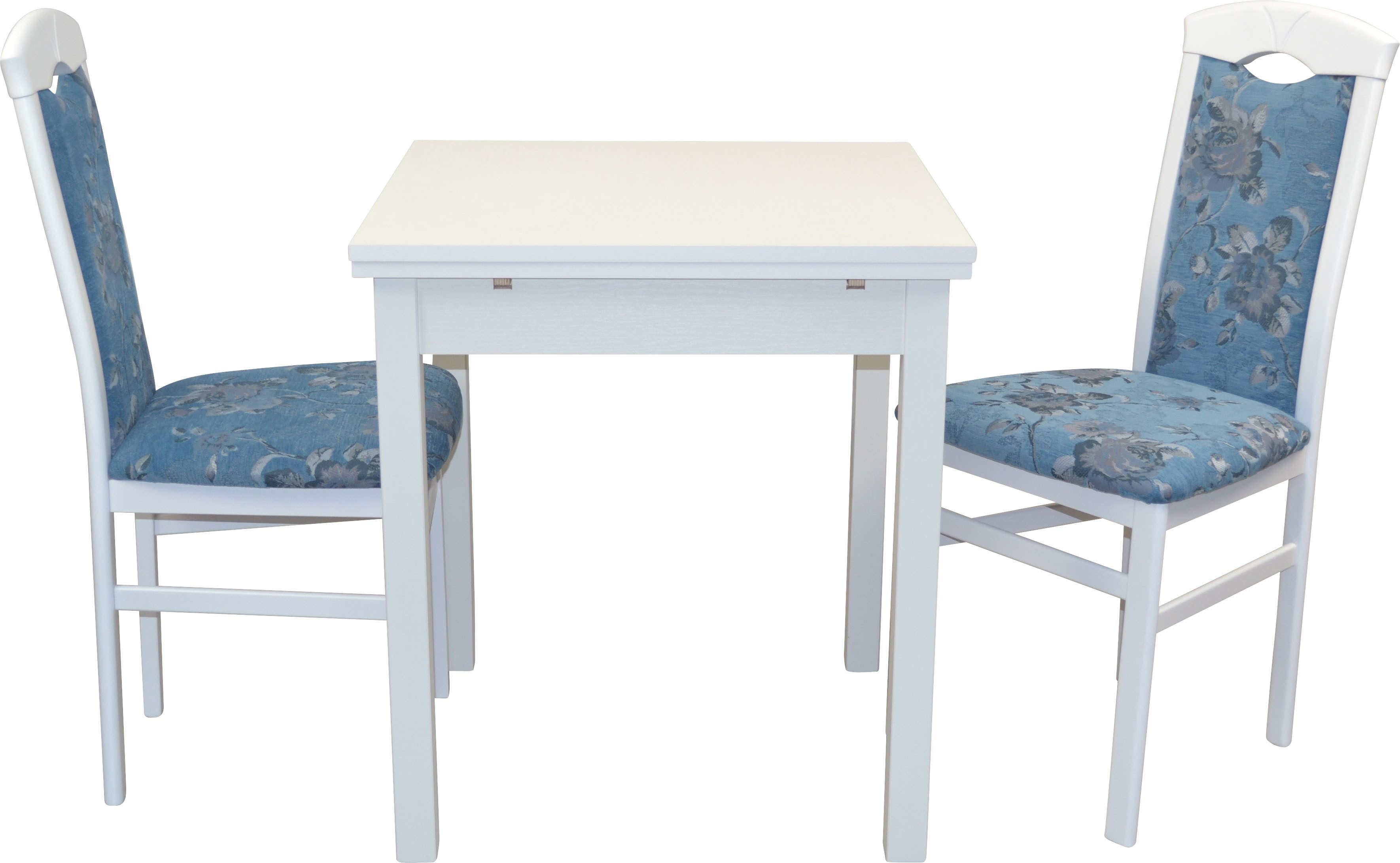 HOFMANN LIVING AND MORE Essgruppe Berta, (Spar-Set, 3-tlg., 1 Tisch, 2 Stühle)