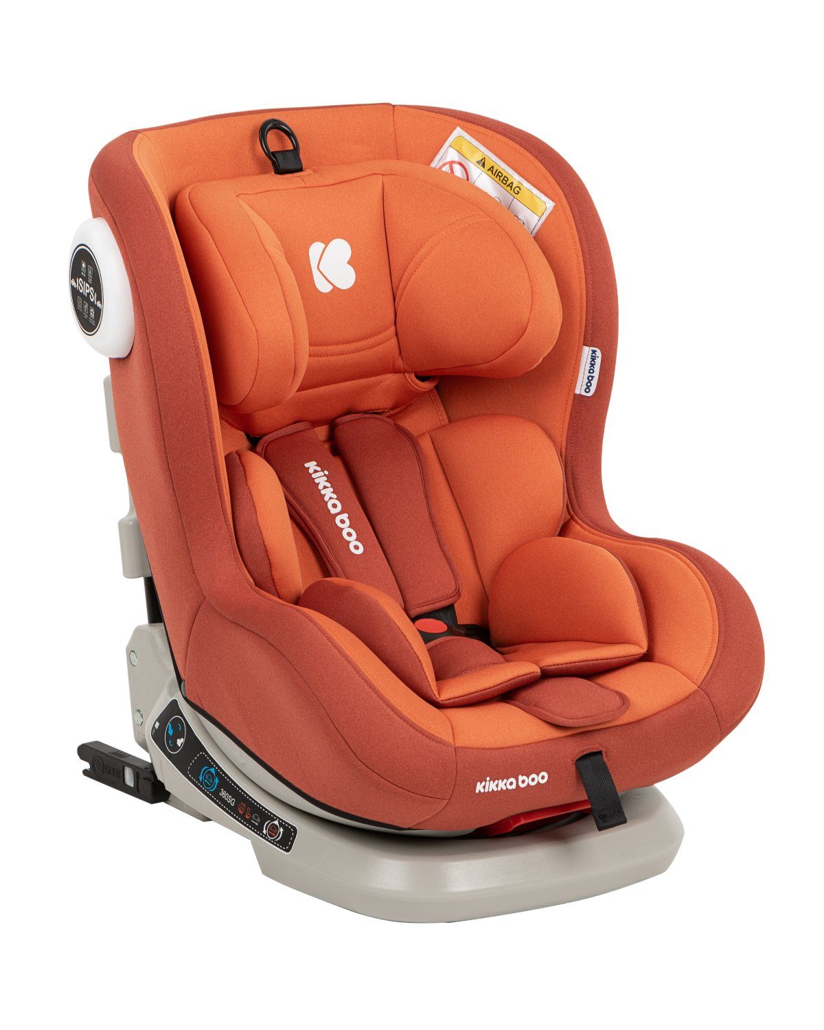 Kikkaboo Autokindersitz Kindersitz (0 Gruppe 25 - orange kg), SPS 25 bis: Twister Isofix, kg, 0+/1/2 verstellbar