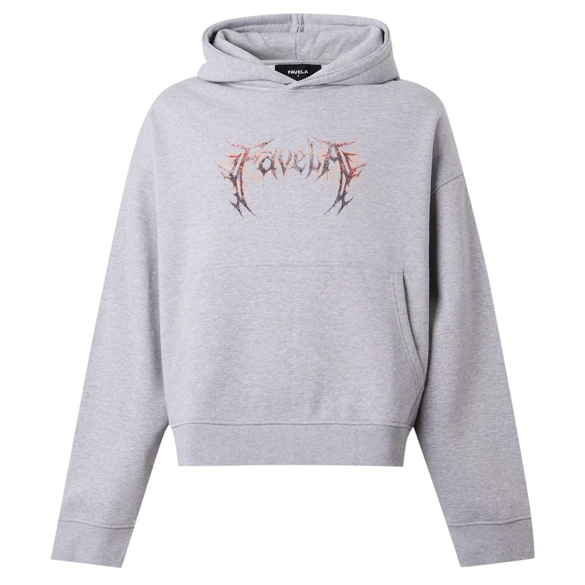 Favela Kapuzenpullover Death Heart Boxy