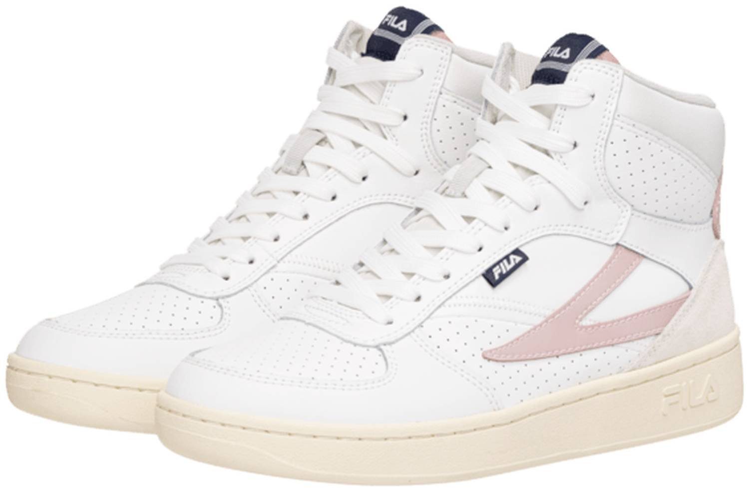 Fila Sevaro Mid Wmn White-Pale Mauve Sneaker
