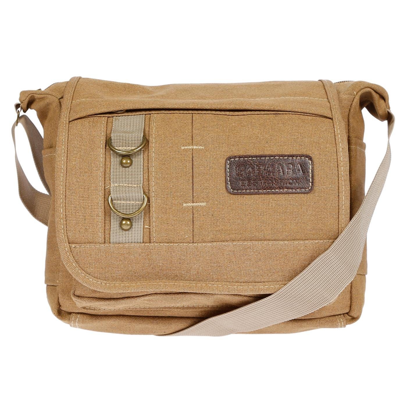 Christian Wippermann Umhängetasche Damen Tasche Schultertasche Umhängetasche aus Canvas, inversch. Farben